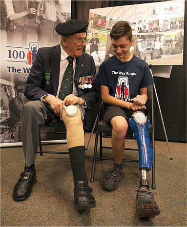 Charlie Jefferson at the 100th anniversary