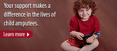 child amputee champ program the war amps image of child